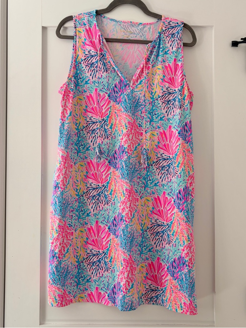 Lilly Pulitzer Johana Cover-Up Swim Vacation Dress Size Large